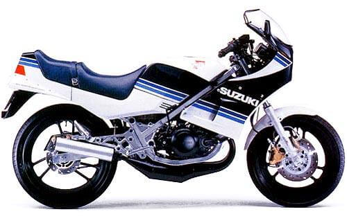 Remember this beautè? The Suzuki RG250 Gamma (1983 – 1987) | Stickman Vinyls